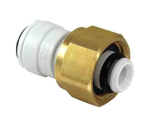 Keg Coupler Gas Inlet Adaptor Brass 3/8" x 1/2 BSP