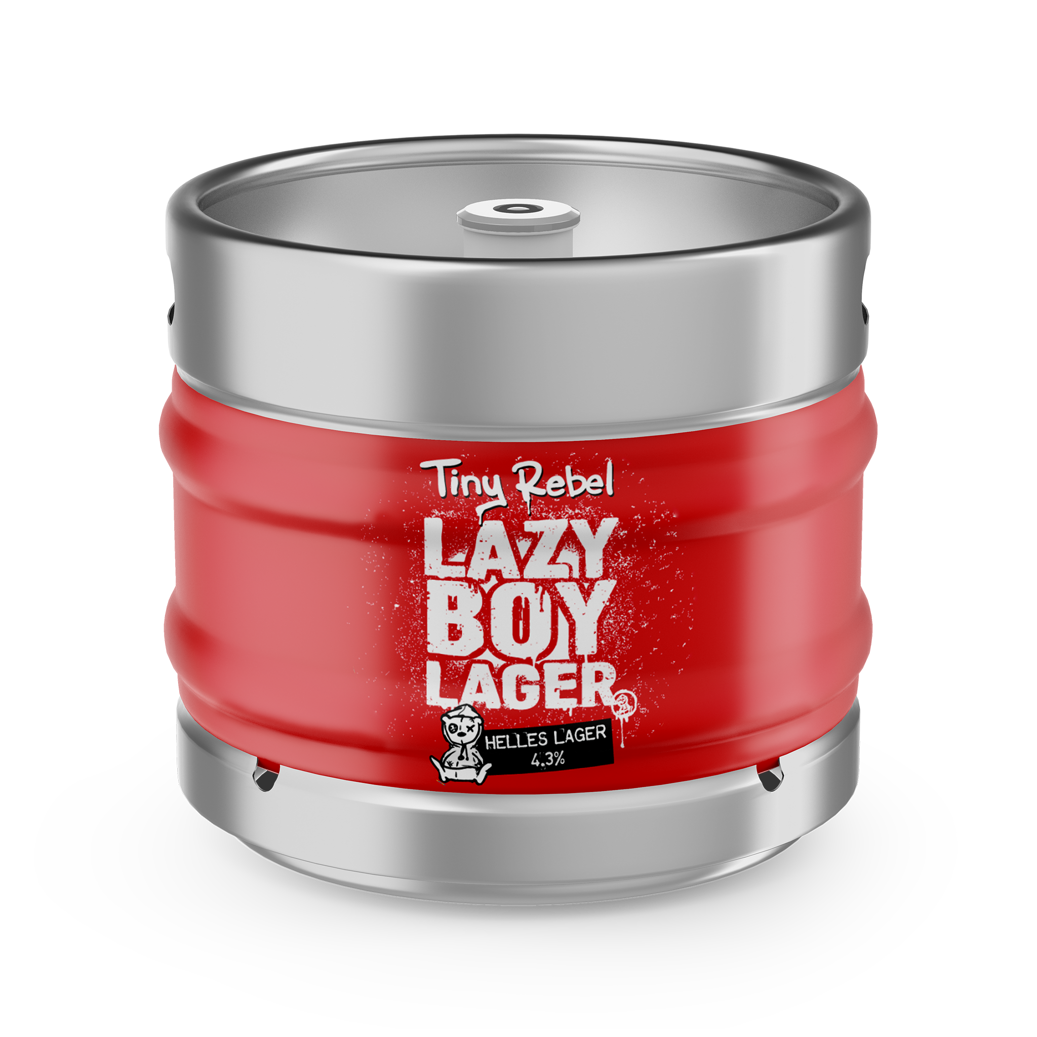 Collection of Tiny Rebel Lazy Boy Lager Keg - 30L Keg in a gallery layout