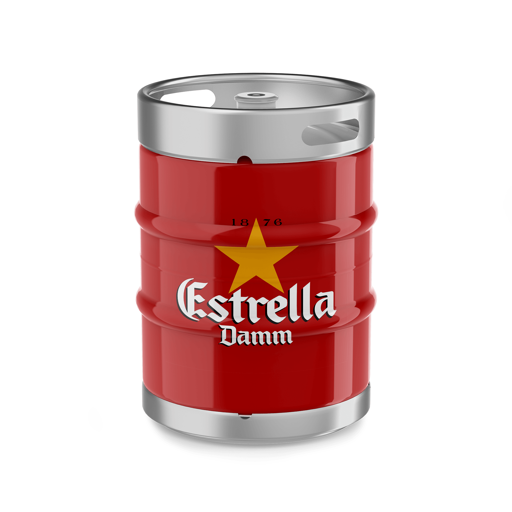 Collection of Estrella Damm - 50L Keg in a gallery layout