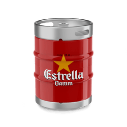 Collection of Estrella Damm - 50L Keg in a gallery layout