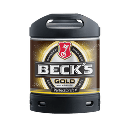 Collection of Beck's Gold PerfectDraft - 6L Keg in a gallery layout