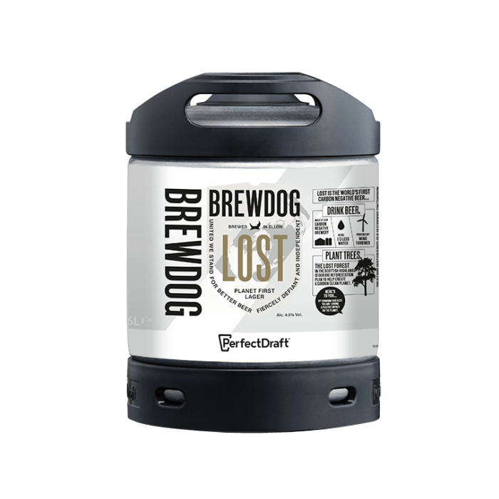 BrewDog Lost Lager PerfectDraft - 6L Keg